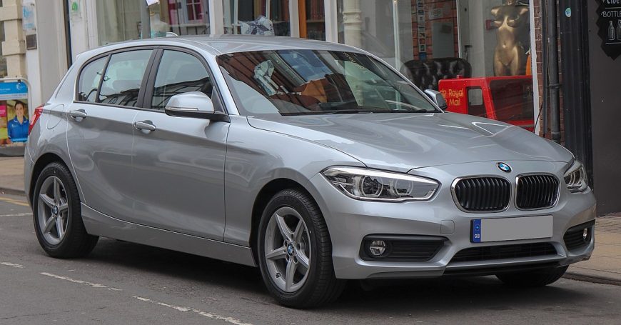 1200px-2019_BMW_116d_SE_Business_1.5_Front